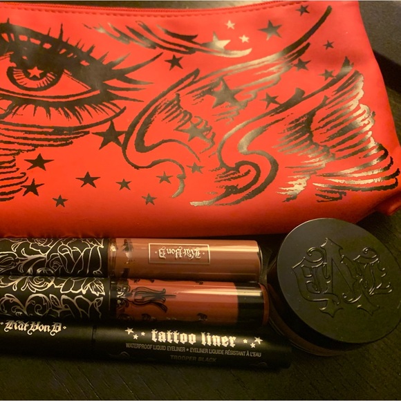 Kat Von D minis bundle + makeup bag - Picture 6 of 7